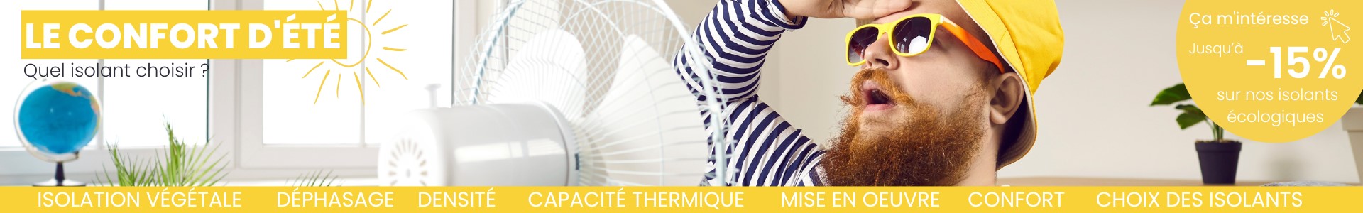 Jusqu'à -15% sur les panneaux flexibles en fibre de bois et coton-jute-lin