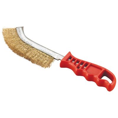 Brosse convexe pour travaux décapage, polissage et lustrage