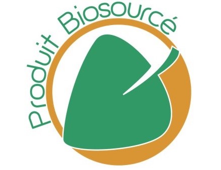 Le label Produit Biosourcé est décerné par la société Karibati pour désigner des matériaux intégrant une part significative de composants issus de la biomasse.